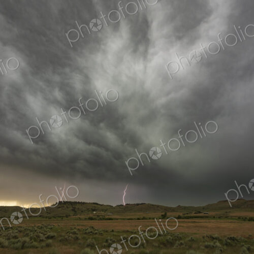 Cloud to Ground Lightning off WY Highway 59 North of Gillett Cloud to Ground Lightning off WY Highway 59 North of Gillett