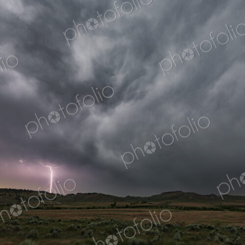 Cloud to Ground Lightning off WY Highway 59 North of Gillett Cloud to Ground Lightning off WY Highway 59 North of Gillett