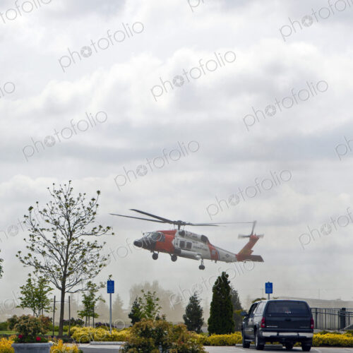 Coast Guard Helicopter Taking Off Coast Guard Helicopter Taking Off