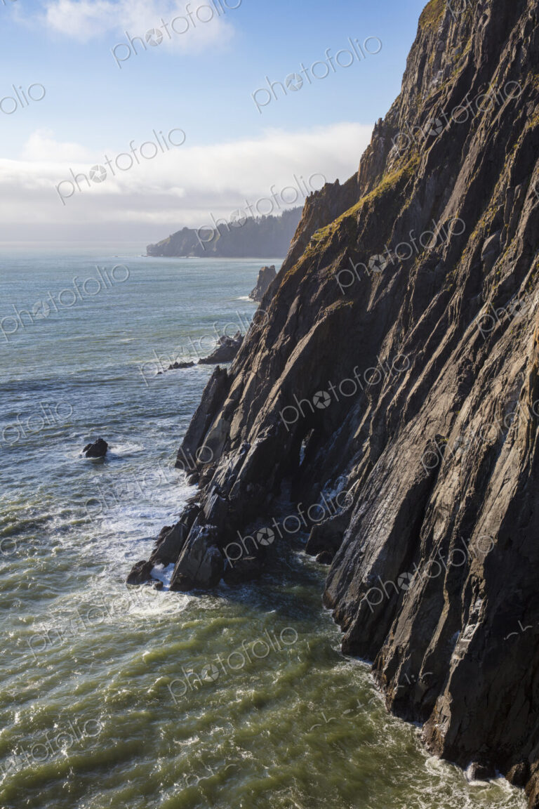 Coastline along the Northern Oregon coast
