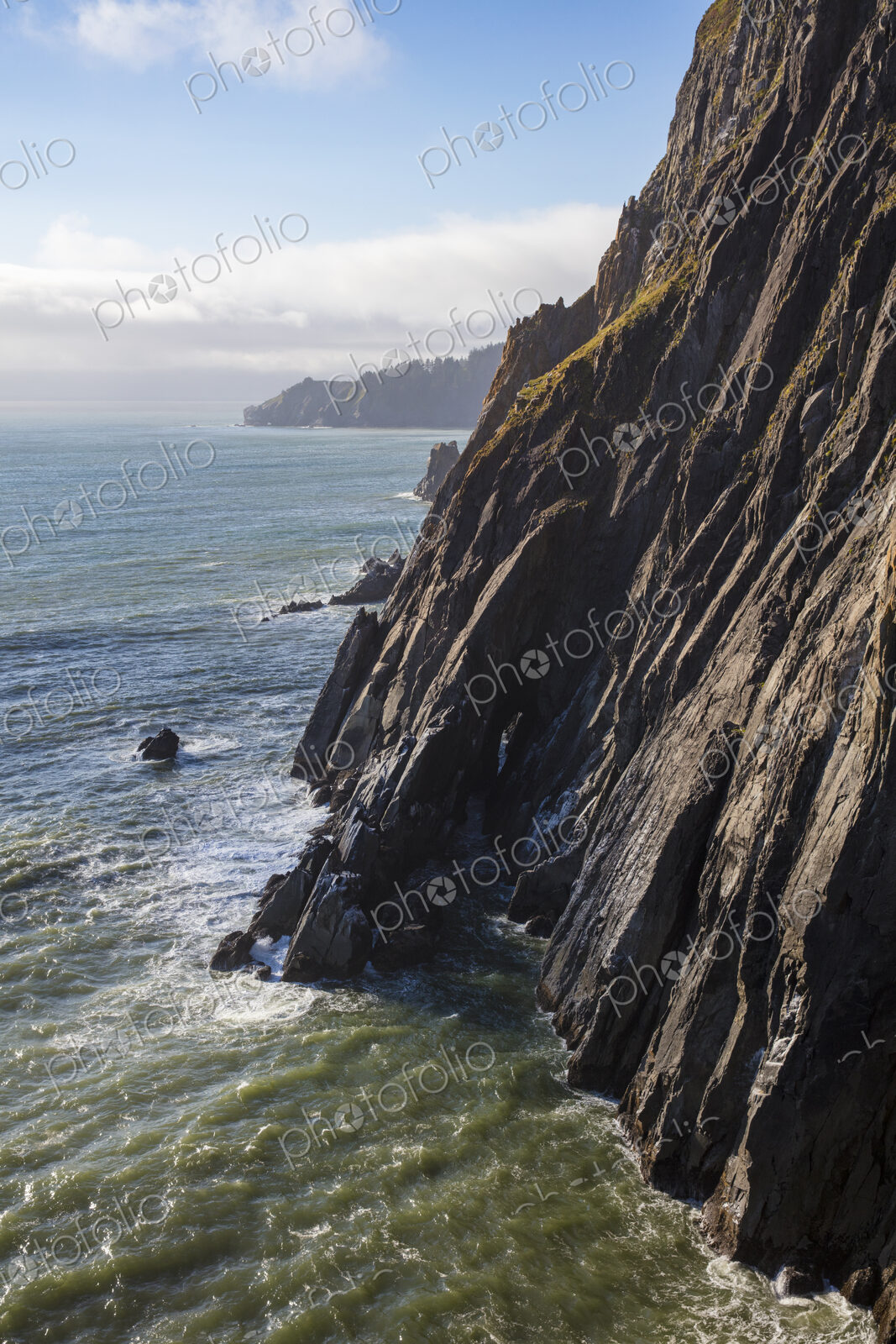 Coastline along the Northern Oregon coast