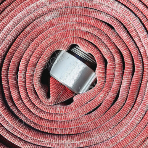 Coiled Fire Hose Coiled Fire Hose