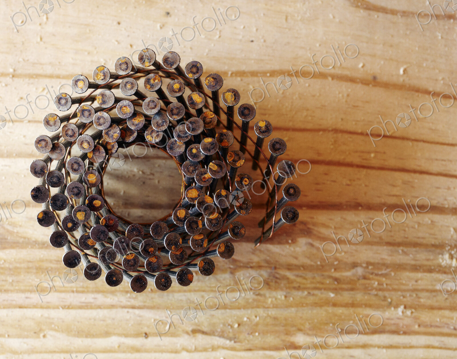 Coiled Framing Nails