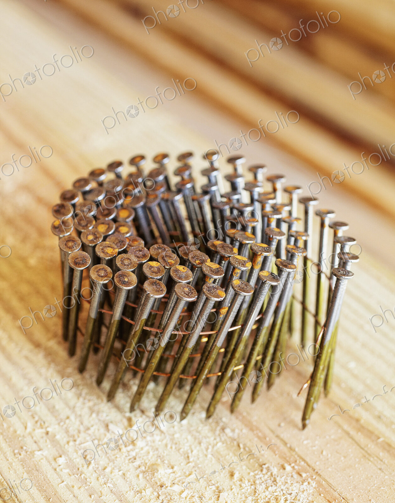 Coiled Framing Nails