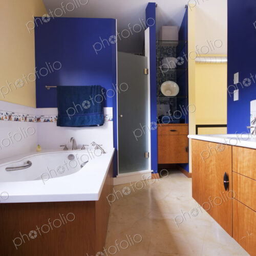 Colorful Bathroom Interior Colorful Bathroom Interior