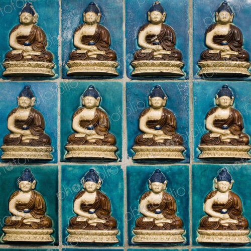 Colorful Buddha Tiles Colorful Buddha Tiles