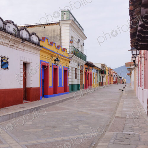 Colorful Buildings on Street Colorful Buildings on Street