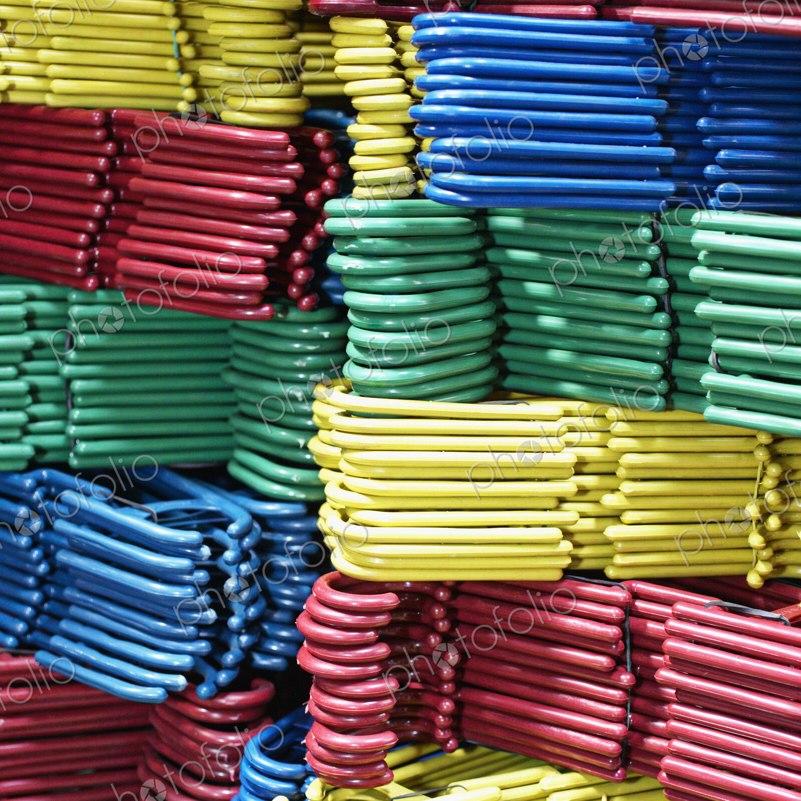 Colorful Clothes Hangers