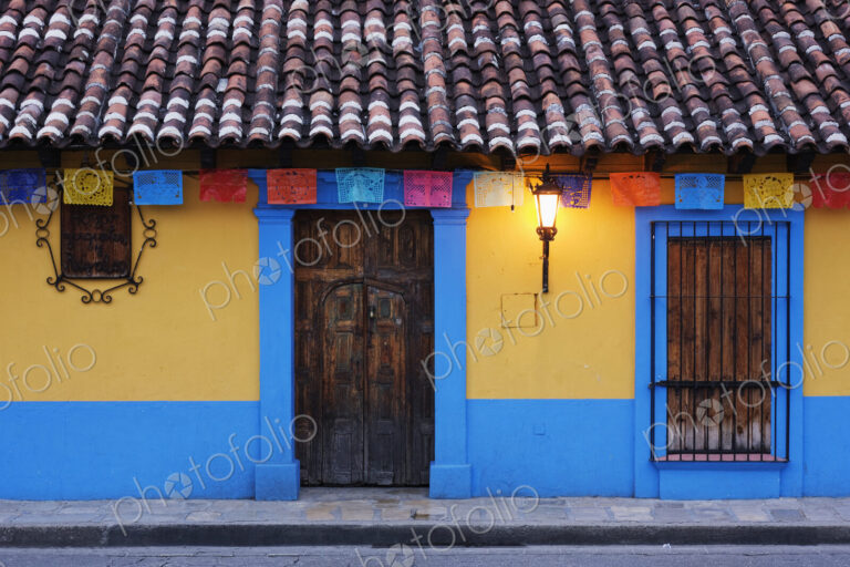 Colorful Colonial Architecture