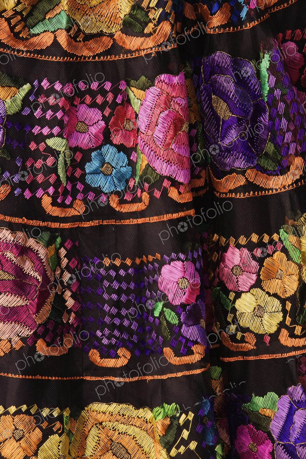 Colorful Flower Fabric