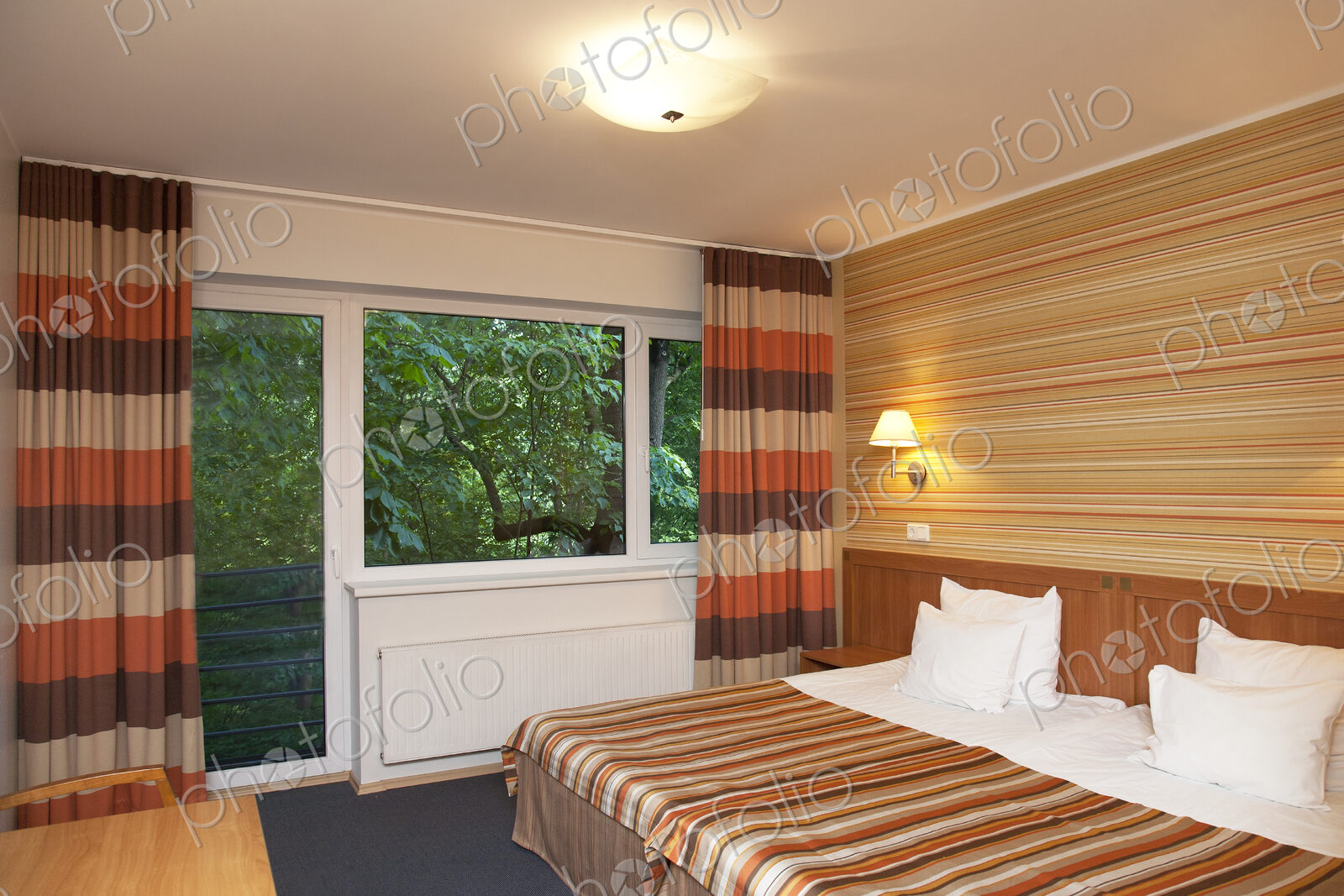 Colorful Hotel Room