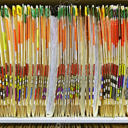 Colorful Medical Folders