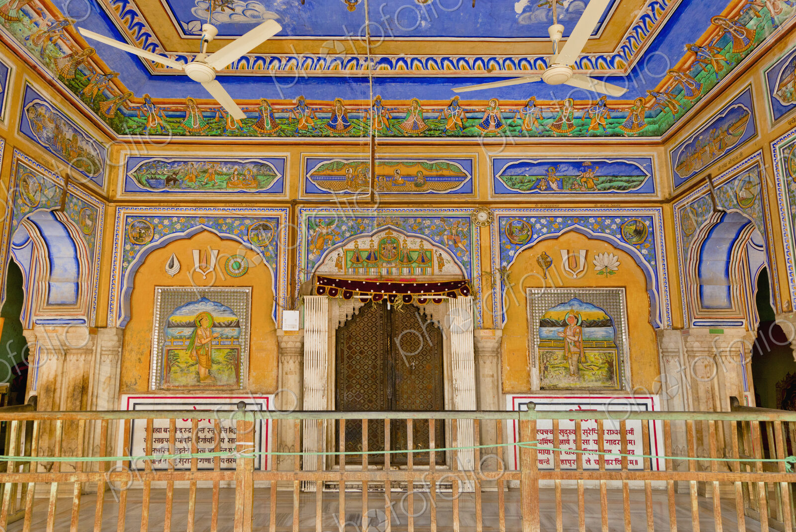 Colorful Palace Interior