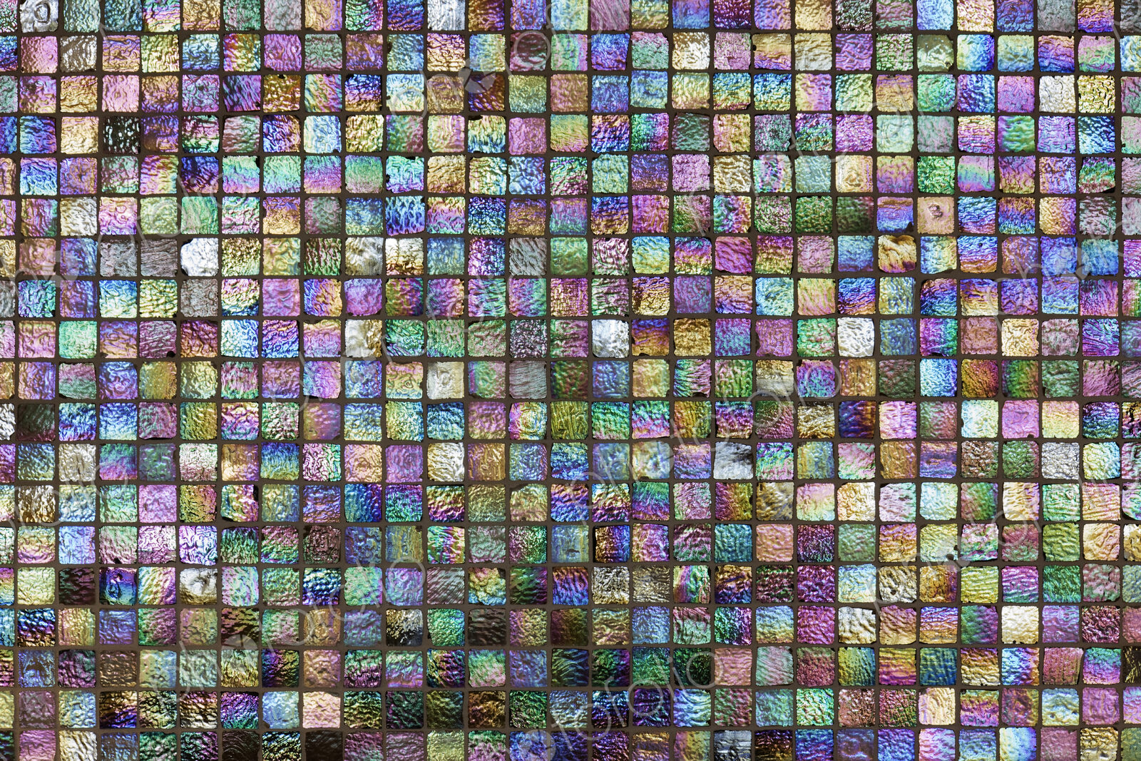 Colorful Tiles on Kitchen Backsplash
