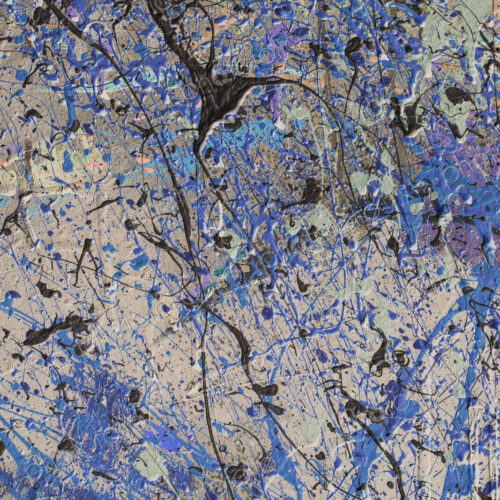 Colorful graffiti paint splattered and dripping on urban wall, close up Colorful graffiti paint splattered and dripping on urban wall, close up