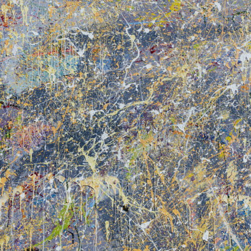 Colorful graffiti paint splattered and dripping on urban wall, close up Colorful graffiti paint splattered and dripping on urban wall, close up
