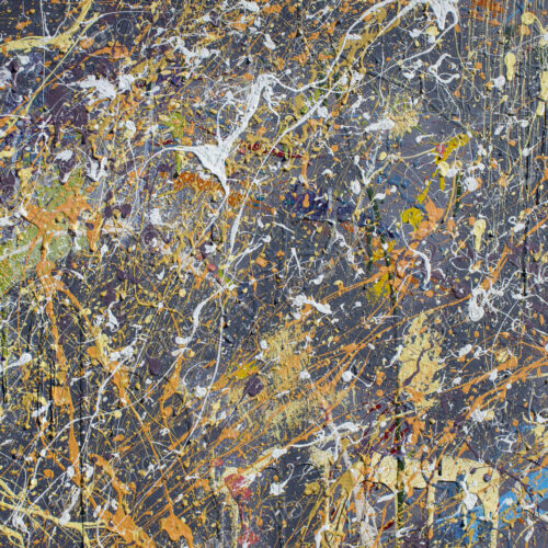 Colorful graffiti paint splattered and dripping on urban wall, close up Colorful graffiti paint splattered and dripping on urban wall, close up