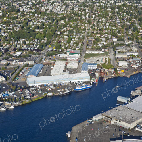 Commercial Buildings On Ship Canal Commercial Buildings On Ship Canal