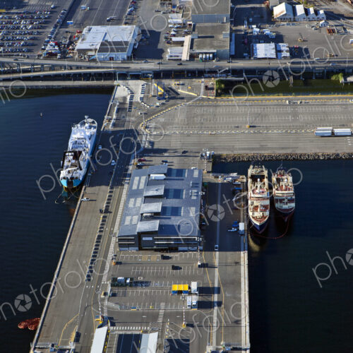 Commercial Port in Seattle