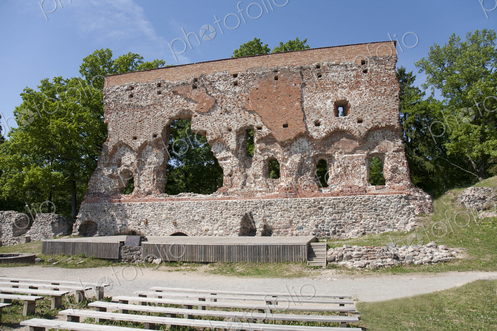 Concert Arena, historic ruin