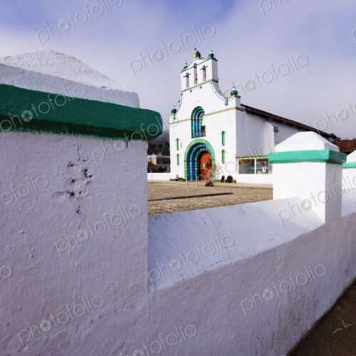 Concrete Wall and Church Concrete Wall and Church