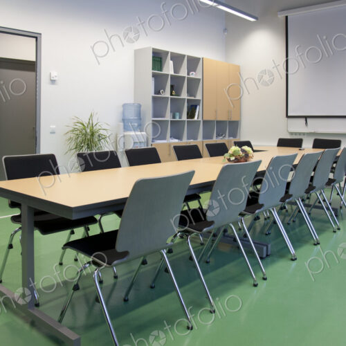 Conference and meeting room at a university chemistry department .