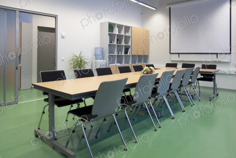 Conference and meeting room at a university chemistry department .