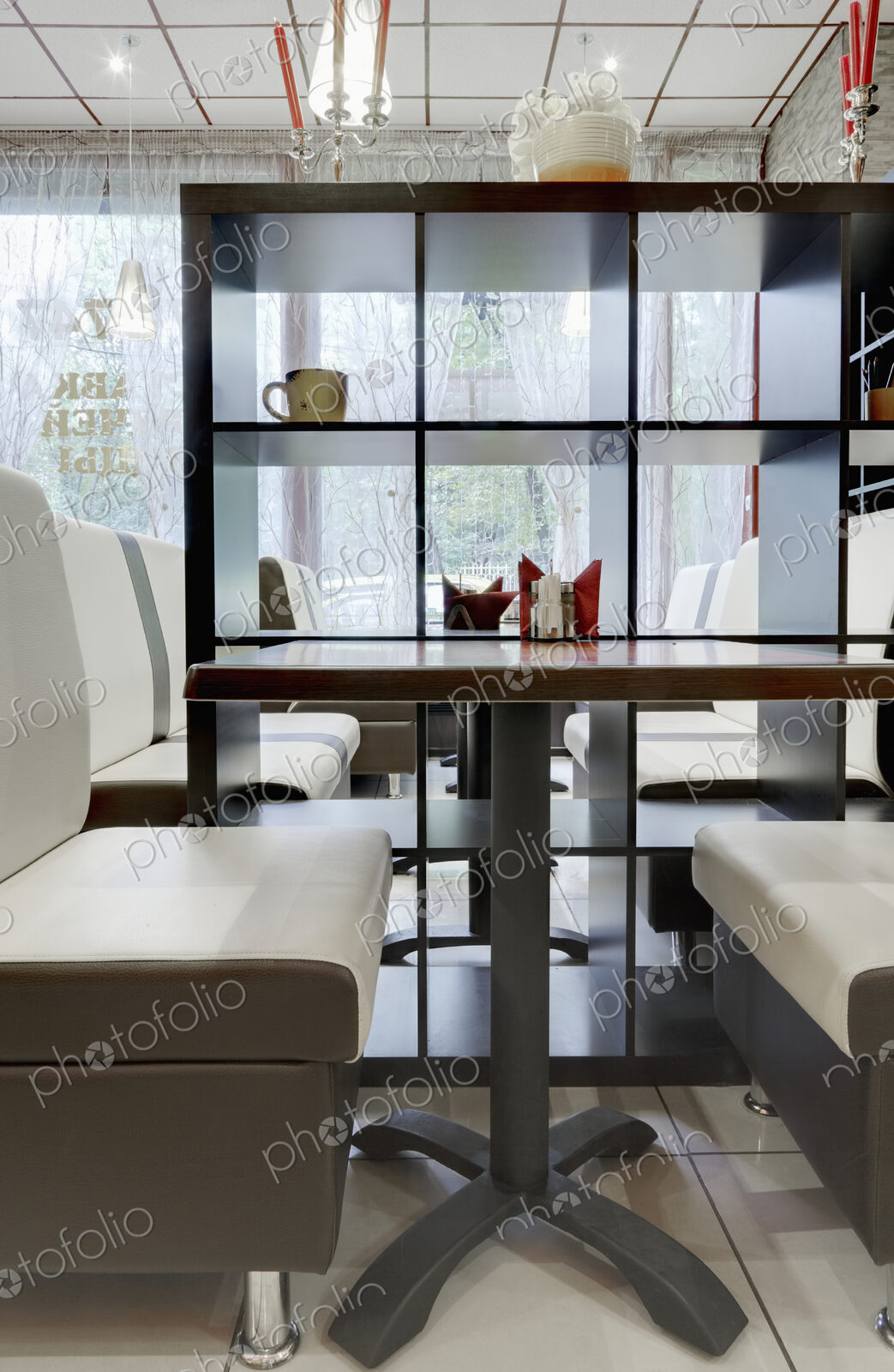 Contemporary Cafe Shelves