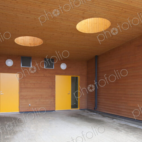 Contemporary School Entrance Contemporary School Entrance