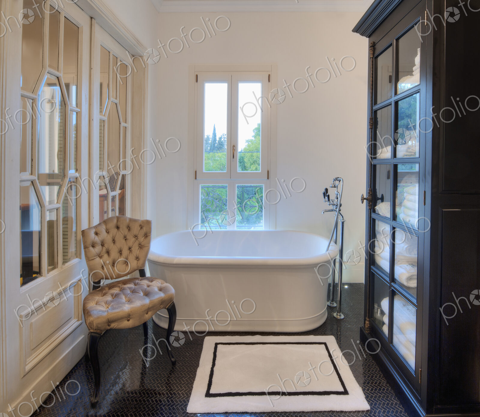 Contemporary Upscale Bathroom