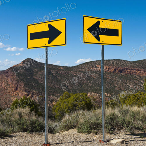 Contradictory Road Signs Contradictory Road Signs