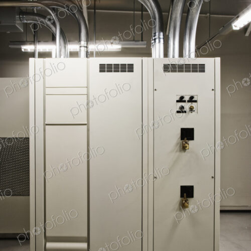 Control unit in computer server room Control unit in computer server room