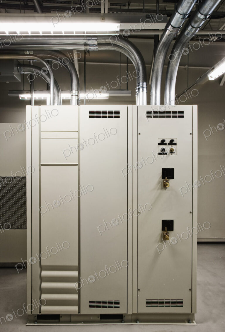 Control unit in computer server room