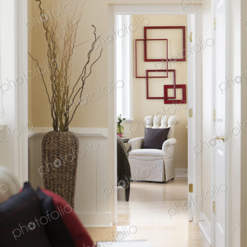 Corridor in modern house Corridor in modern house