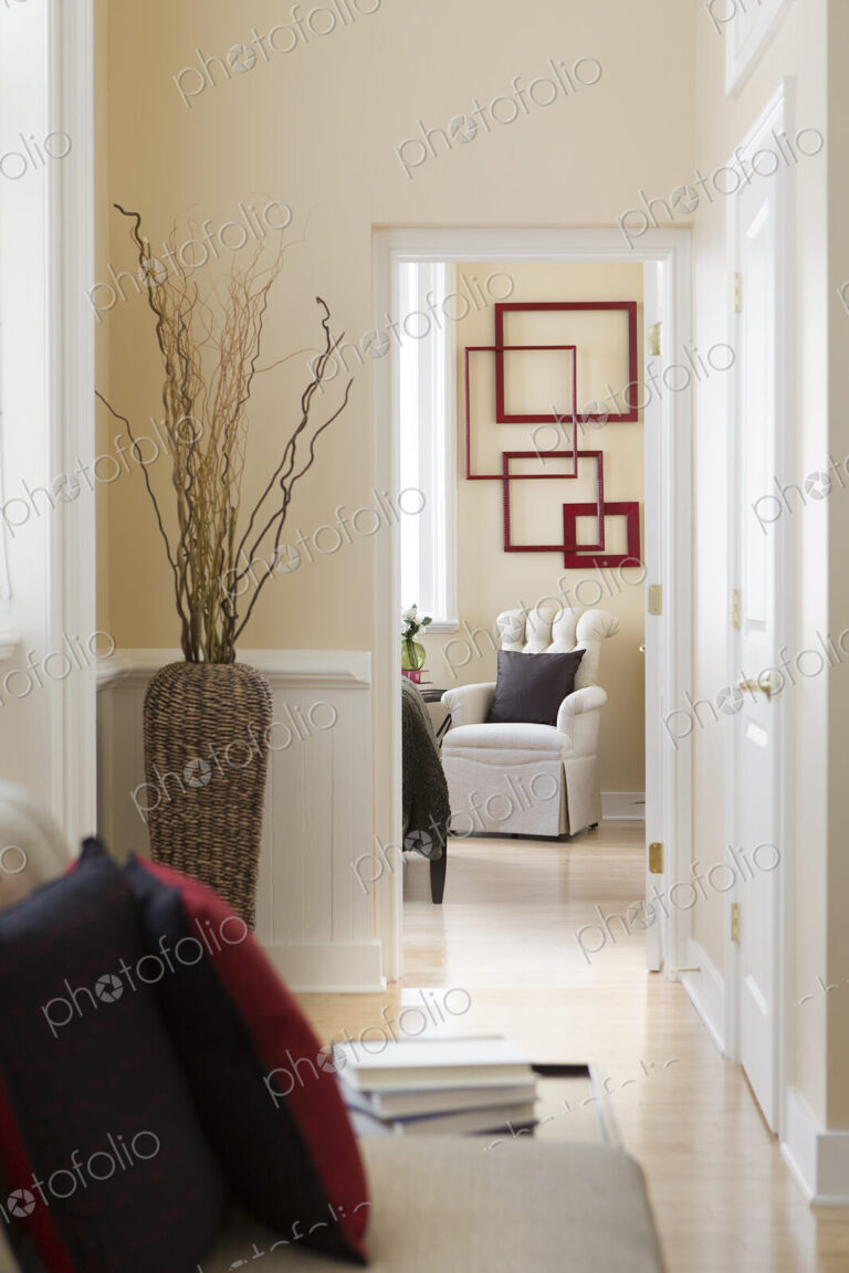 Corridor in modern house