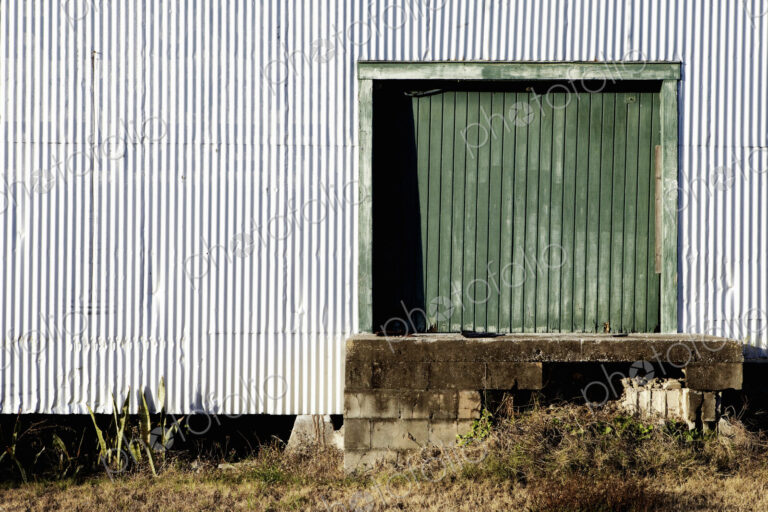 Corrugated Warehouse Door