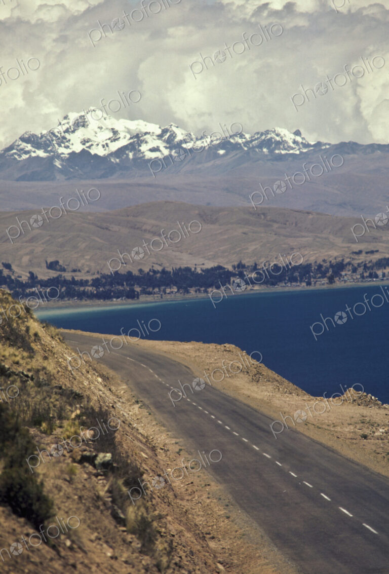 Costal Road at Lake Titicaca