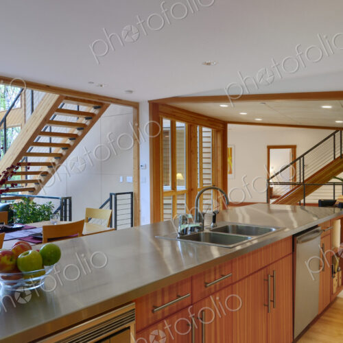 Counter tops and sink in kitchen Counter tops and sink in kitchen