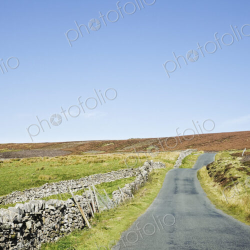 Country Road in Yorkshire Dales National Park Country Road in Yorkshire Dales National Park