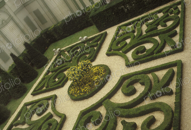 Courtyard Garden of the Musee de la Chasse