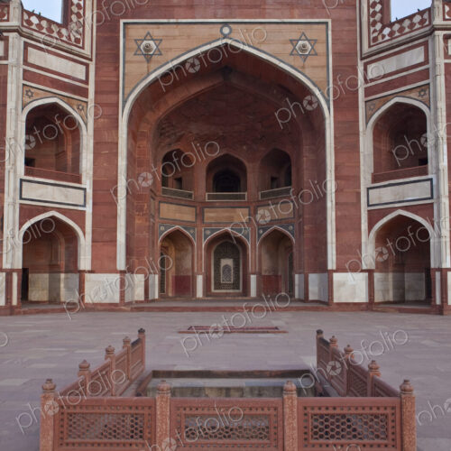Courtyard of Hanumans Tomb
