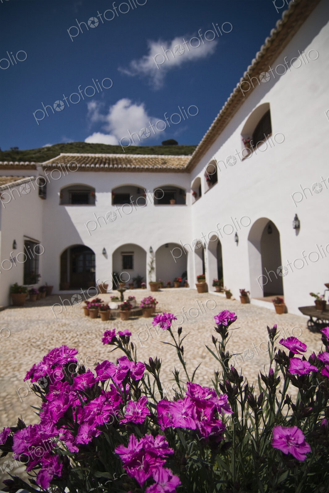 Courtyard of Hotel