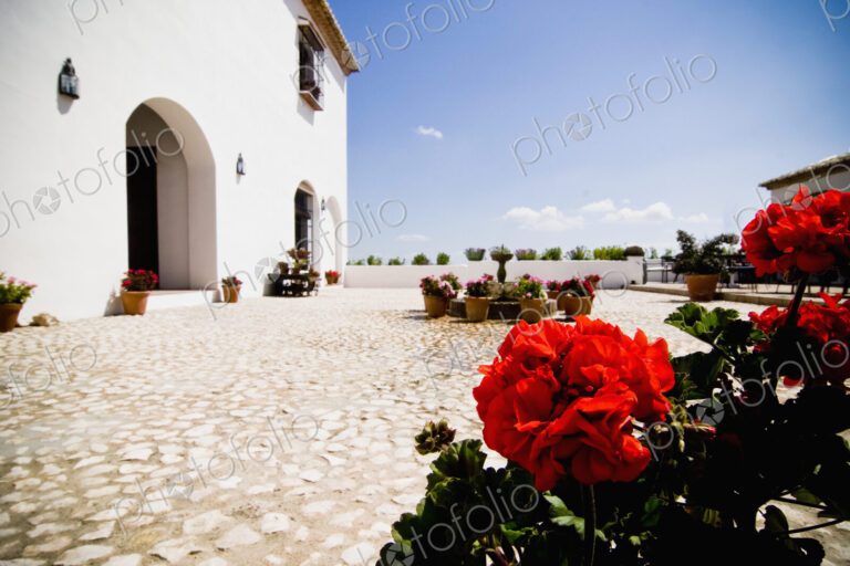 Courtyard of Hotel