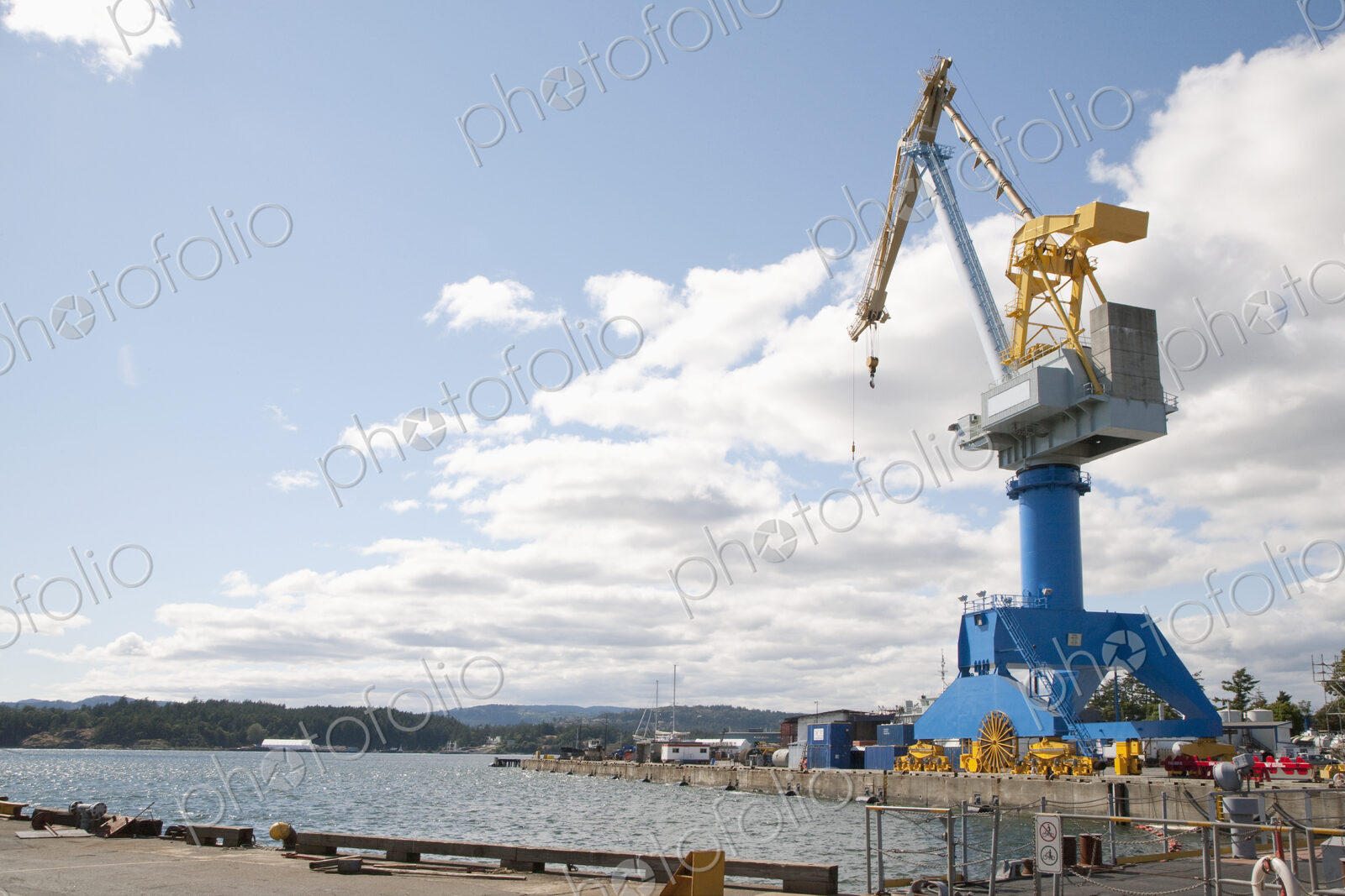 Crane at Shipyard