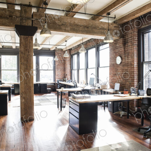 Creative office interior. Creative office interior.