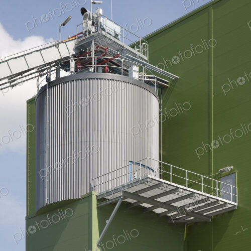 Cropped Power Plant Exterior