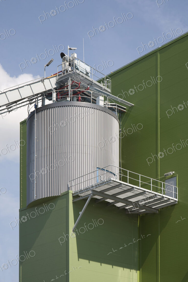 Cropped Power Plant Exterior