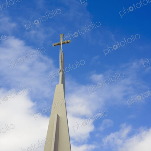Cross on Church Steeple Cross on Church Steeple