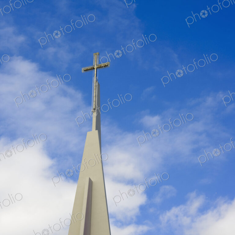 Cross on Church Steeple