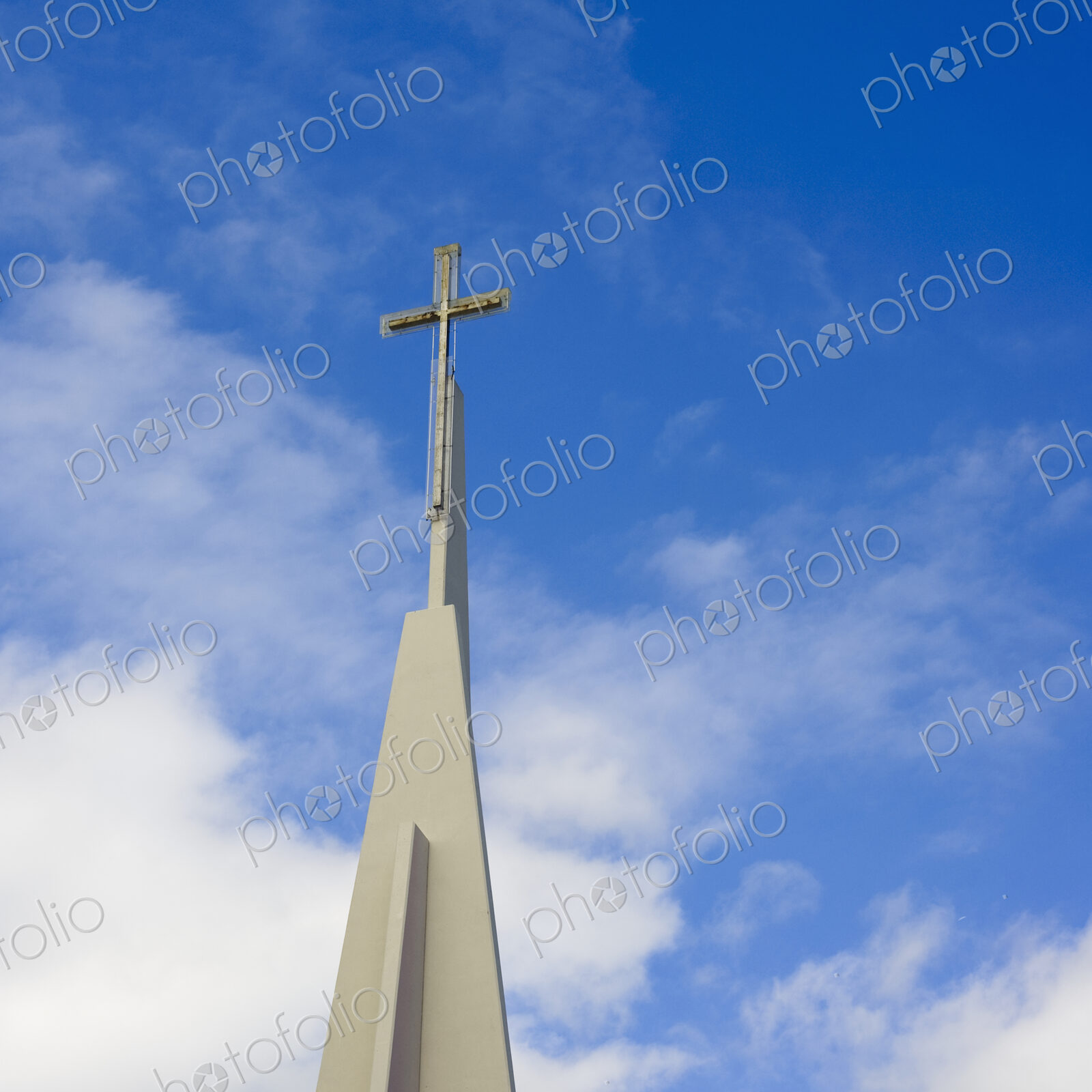 Cross on Church Steeple